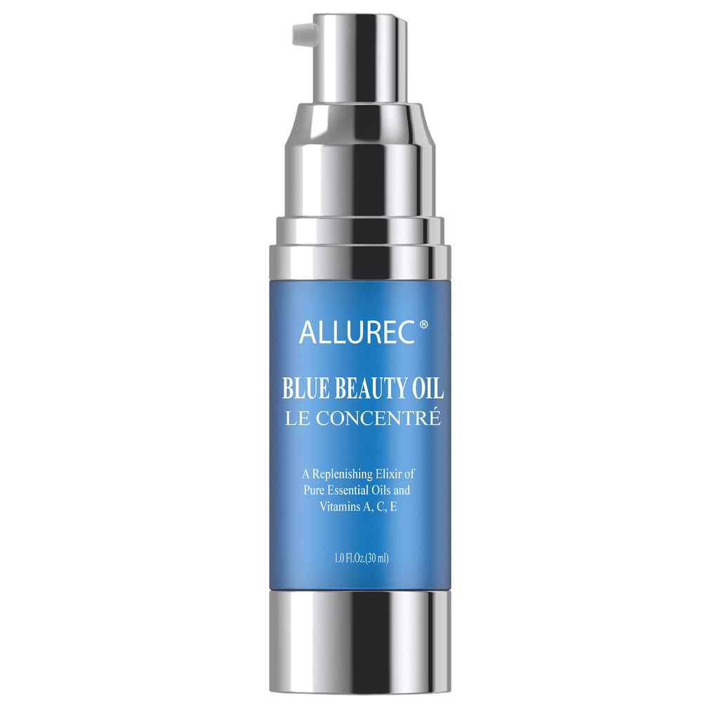 AllureC® Nutriment Blue Oil Beauty Face Oil Midnight Recovery Essential Oil Concentrate