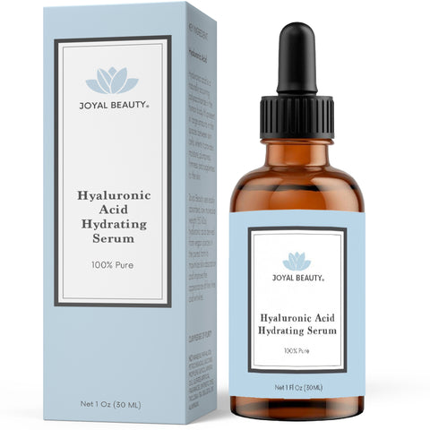 100% Pure Original Hyaluronic Acid Serum for Face Skin Eyes and Lips