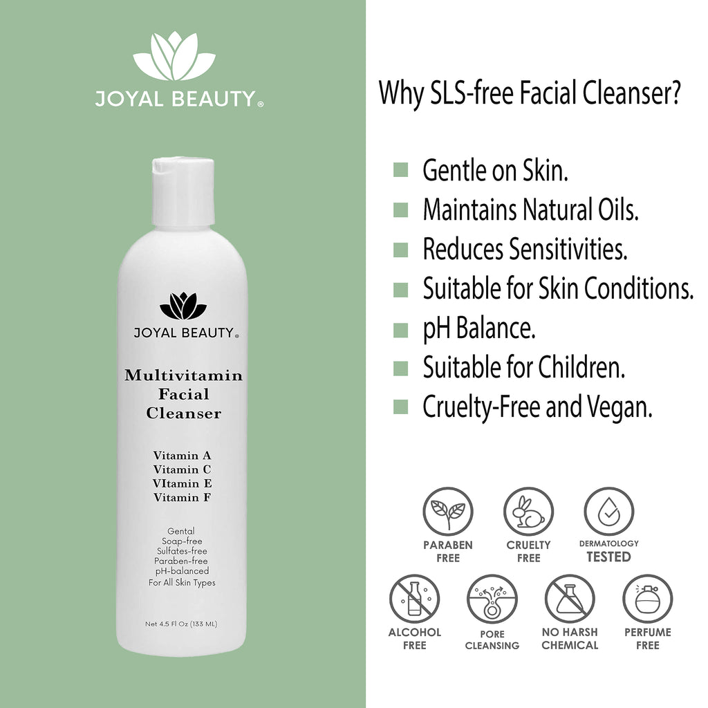 Multivitamin Facial Cleanser Makeup Remover Face Wash