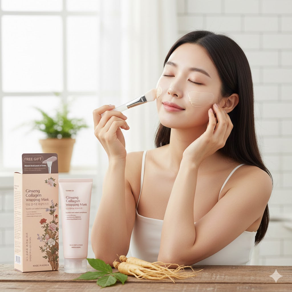 Ginseng Collagen Wrapping Mask (150 ml)