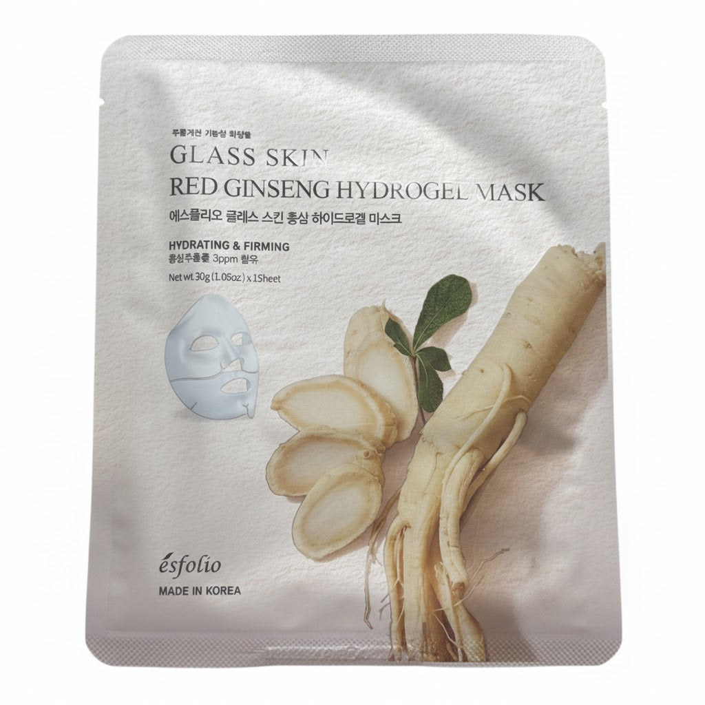 Glass Skin Red Ginseng Hydrogel Mask