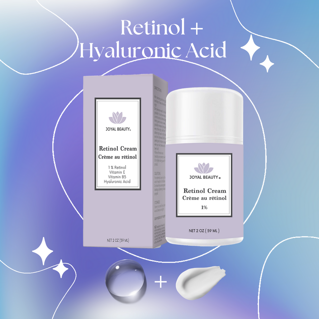 Organic Retinol Cream for Face and Eyes. Unique Stabilized Retinol 1.0.