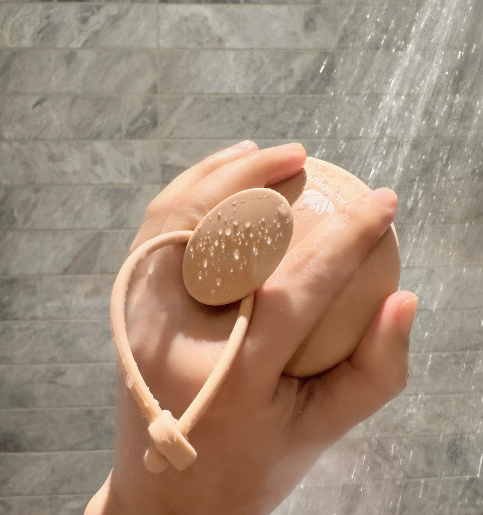 JOYAL BEAUTY Scalp Massager Brush, 2 in 1 Shower Brush for Hair Growth and Dandruff Treatment with Soft Silicone Bristles and Massage Nodes for Hair Care