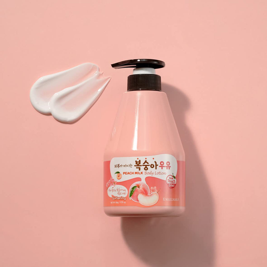 KWAILNARA Peach Milk Body Lotion (19.75 Fl Oz)