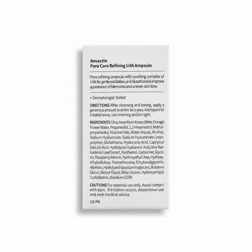 Pore Care Refining LHA Ampoule