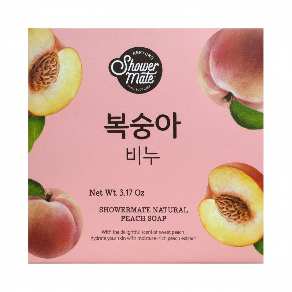 Peach Natural Soap (90g)