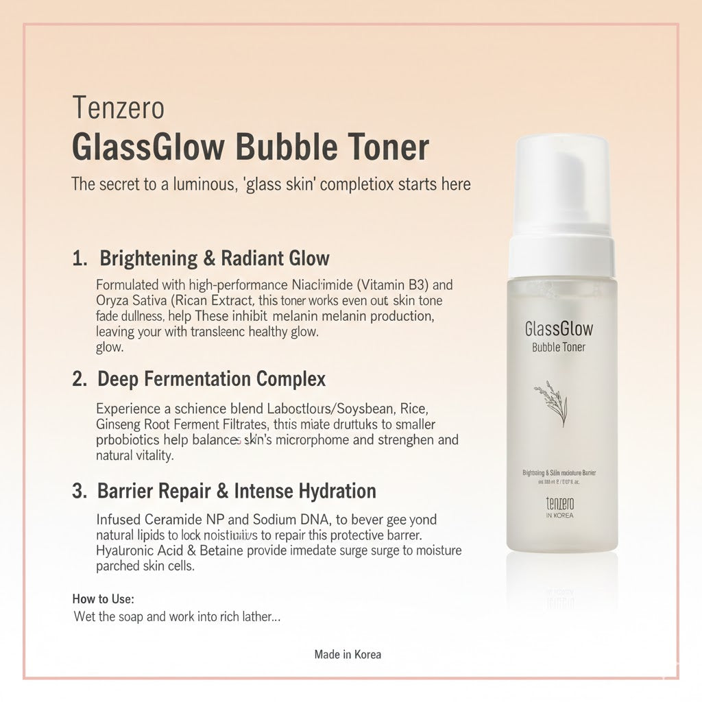 GlassGlow Bubble Toner (5.07Oz)