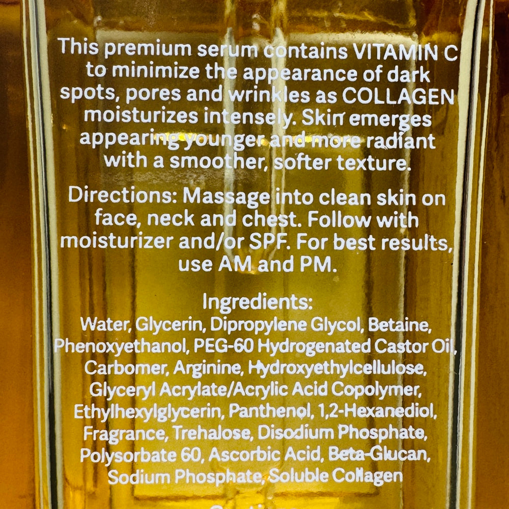 Vitamin C Collagen Brightening Face Serum