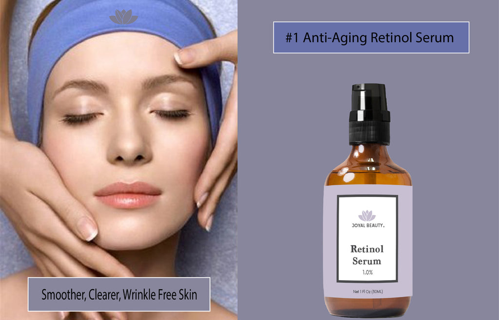 Organic Retinol Serum for Face Skin Eyes Neck 1.0