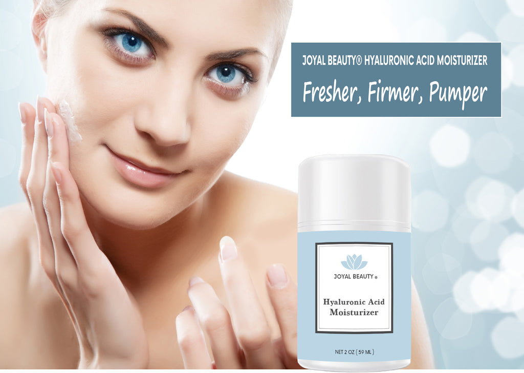 Organic Hyaluronic Acid Moisturizer for Skin Face and Eyes