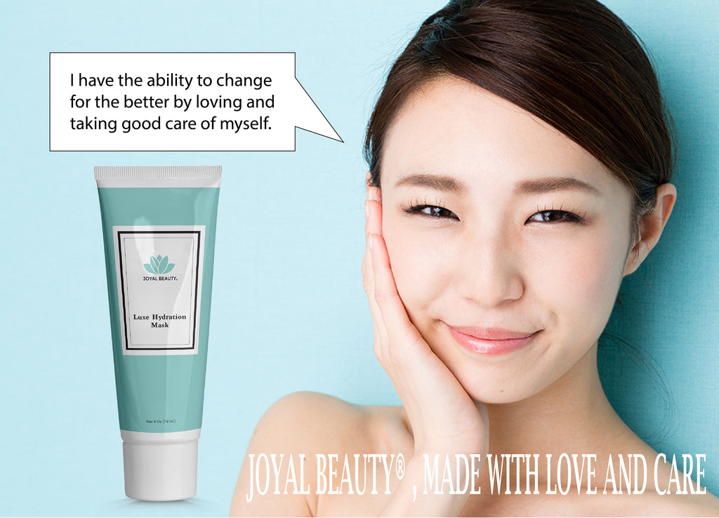 Organic Luxe Hydration Facial Face Mask with Hyaluronic Acid.