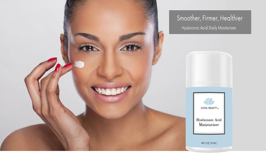 Organic Hyaluronic Acid Moisturizer for Skin Face and Eyes