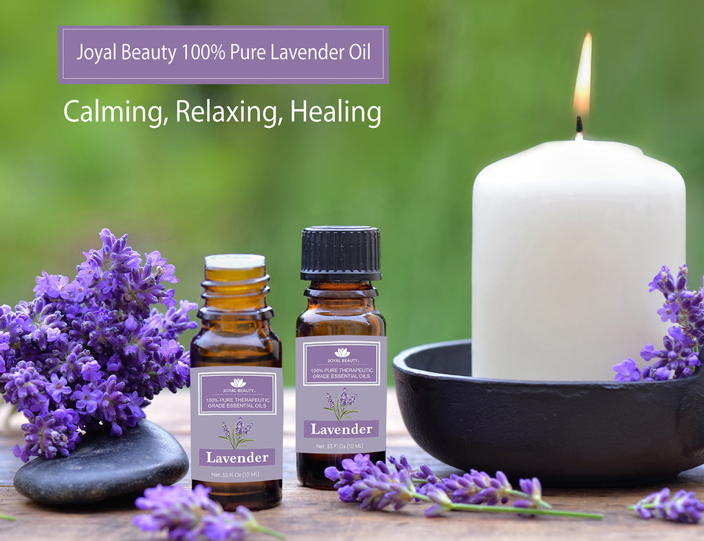 Joyal Beauty Lavender Essential Oil, 100% Pure Therapeutic Grade, Premium Quality Lavender Oil 10 ml
