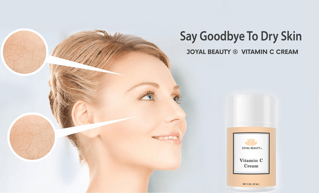 Organic Vitamin C Cream for Face. Intensive Hydration Moisturizer.