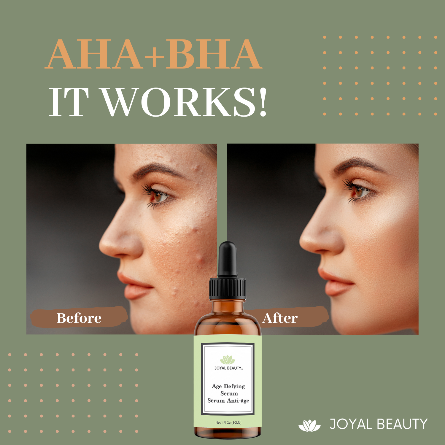 Joyal Beauty 100 Pure Botanical Hyaluronic Acid Hydrating Serum