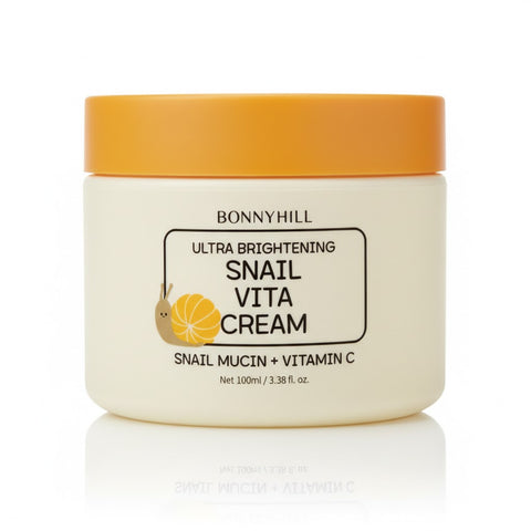 Snail Vita Cream (3.38 Oz) with Vitamin C and Niacinamide