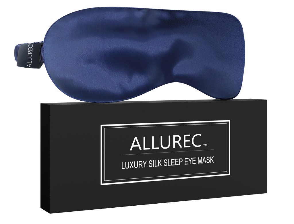 ALLUREC™ Luxury 100% Mulberry Silk Sleep Eye Mask. Top Grade 6A 22 Mom –  Joyal Beauty