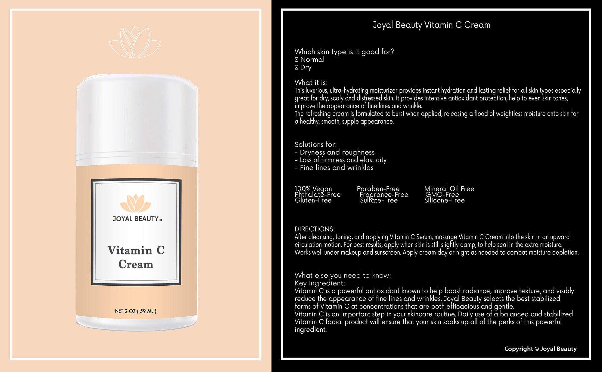 Bejoy Vitamin C Facial Serum - 60ml main image 0