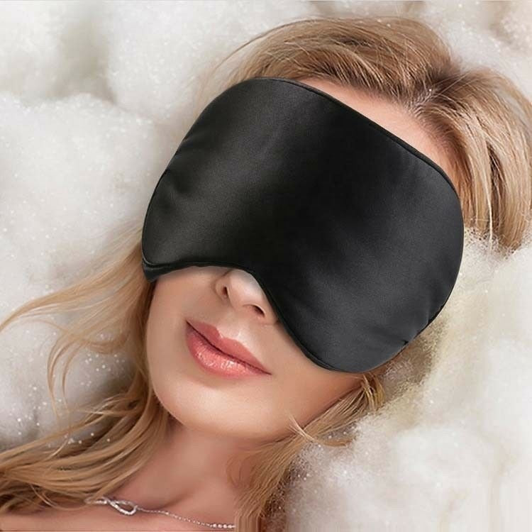 100% Pure Mulberry Silk Sleep Eye Mask - Light Blocking Sleeping
